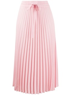 RED Valentino плиссированная юбка с кулиской