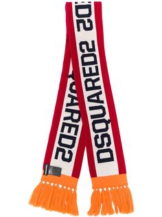 Dsquared2 шарф с жаккардовым логотипом