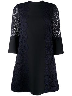 Valentino платье с цветочным кружевом