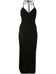 ALIX NYC приталенное платье в рубчик