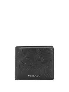 Versace бумажник с узором Baroque