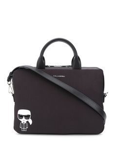Karl Lagerfeld сумка для ноутбука с металлическим логотипом