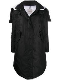 Moncler пальто с логотипом