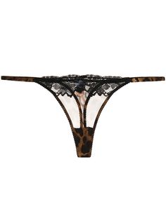 Dolce & Gabbana кружевные трусы-стринги