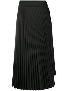 Moncler плиссированная юбка с завязками