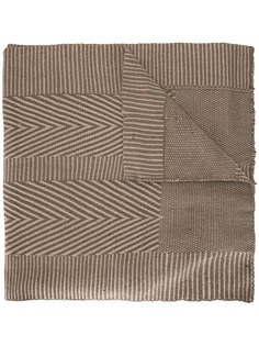 VOZ шарф с узором шеврон