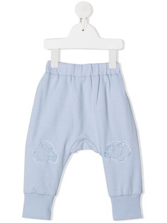 Kenzo Kids брюки с вышивкой Tiger Friends