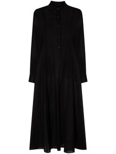 Three Graces платье-рубашка Thalon длины миди