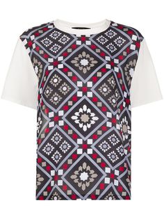 Max Mara футболка с принтом