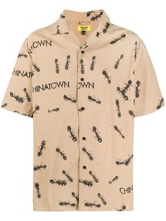 Chinatown Market рубашка с короткими рукавами и принтом