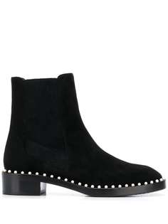 Stuart Weitzman ботинки с искусственным жемчугом