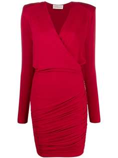 Alexandre Vauthier приталенное платье с запахом