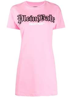 Philipp Plein платье-футболка Pink Paradise