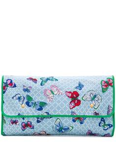 Hermès клатч Maxi Butterfly 1990-х годов pre-owned Hermes