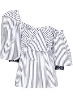Silvia Tcherassi блузка Aosta в полоску