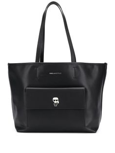 Karl Lagerfeld сумка-тоут K/Ikonik с металлическим значком