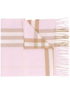 Burberry кашемировый шарф в клетку