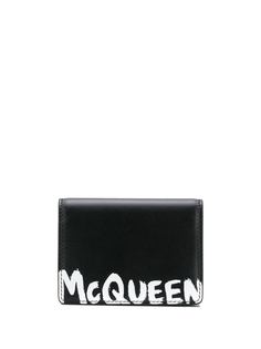 Alexander McQueen кошелек с откидным клапаном и логотипом