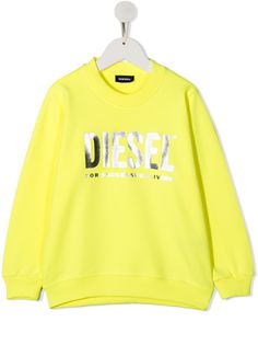 Diesel Kids толстовка с логотипом