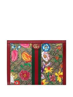 Gucci клатч Ophidia с узором GG Floral