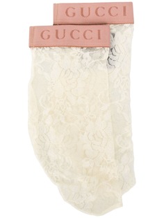 Gucci жаккардовые носки с логотипом