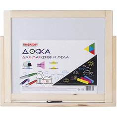 Двухсторонняя доска Пифагор, для мела и маркеров