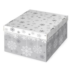 Складная коробка let it snow, 31,2 х 25,6 х 16,1 см Дарите Счастье