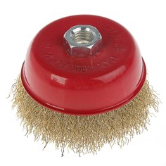 Щетка металлическая для ушм lom,