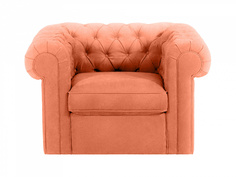 Кресло chesterfield (ogogo) оранжевый 115x73x105 см.