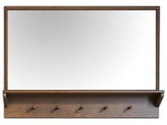 Зеркало bruni (etg-home) коричневый 70x50x14 см.