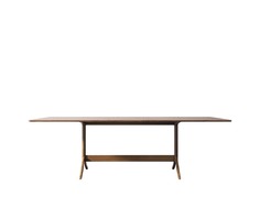 Обеденный стол andersen (etg-home) коричневый 200x74x93 см.