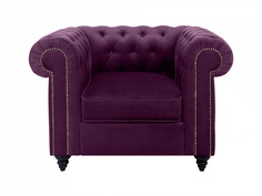 Кресло chester classic (ogogo) фиолетовый 107x75x80 см.