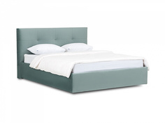 Кровать queen anna lux (ogogo) зеленый 173x107x216 см.