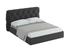 Кровать ember (ogogo) серый 209x113x237 см.