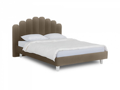 Кровать queen sharlotta (ogogo) бежевый 180x122x217 см.