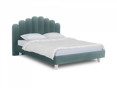 Кровать queen sharlotta (ogogo) серый 180x122x217 см.