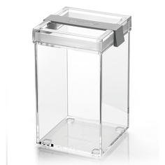 Контейнер с крышкой click&amp;fresh l (guzzini) серый