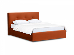 Кровать queen anna lux (ogogo) коричневый 173x107x216 см.