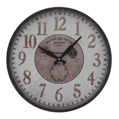 Часы настенные manil (to4rooms) коричневый 6.0 см.