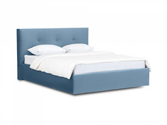 Кровать queen anna lux (ogogo) голубой 173x107x216 см.