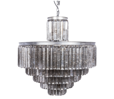 Люстра odeon pedestal (desondo) серый 82 см.