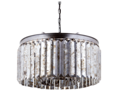 Люстра odeon prism (desondo) серый 30 см.