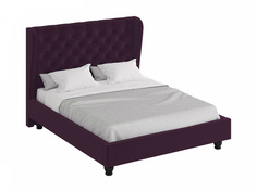Кровать jazz (ogogo) фиолетовый 197x146x224 см.