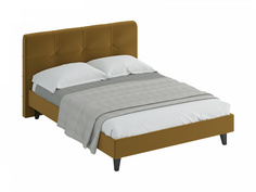 Кровать queen anna (ogogo) коричневый 173x107x216 см.