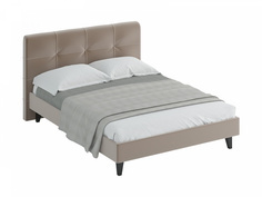 Кровать queen (ogogo) серый 173x107x216 см.