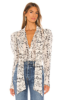 Блуза с завязкой на шее allison - Bardot
