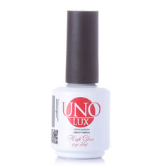 UNO LUX, Топ High Gloss Top Coat, 15 мл