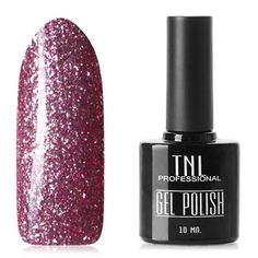 TNL, Гель-лак Glitter №02, Фуксия
