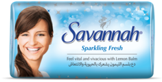 Savannah Soap, Мыло туалетное Свежесть минералов Sparkling Fresh, 125 г