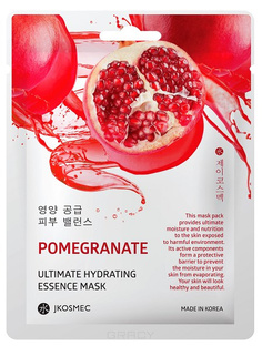 Domix, Ежедневная увлажняющая маска с экстрактом граната Pomegranate Ultimate Hydrating Essence Mask, 25 мл Jkosmec